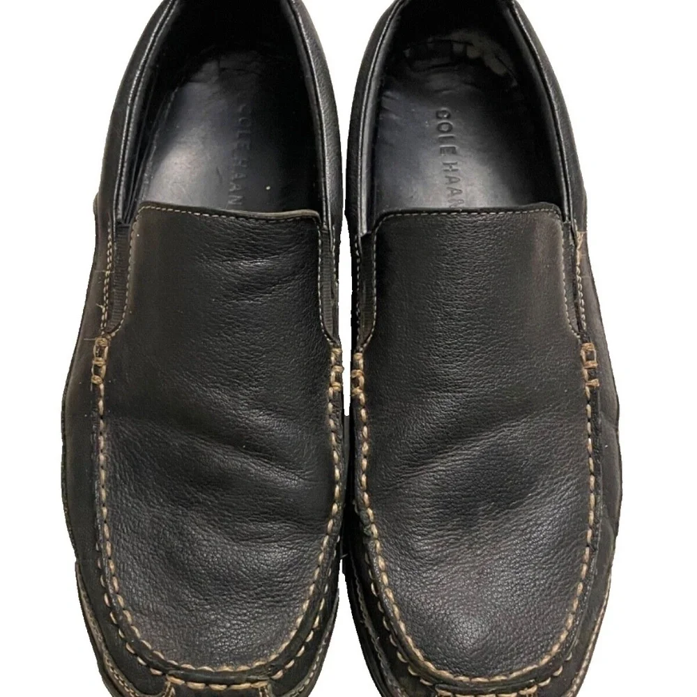 Cole Haan Men's Tucker Venetian Driving‎ Loafers; Black; Size 11M